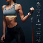 Premium Edition-Professional Toning Exercise and Workout Resistance Bands - Training Tube Stackable Up To 110 Lbs for Indoor and Outdoor Sports, Exercises Fitness